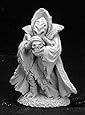 BATHALIAN Mage - Reaper Bones Miniatura 77020: Mago Fantasy In Plastica Flessibile, Scala 25mm (35mm Di Altezza). Non Verniciata, Da Assemblare E Dipingere. Perfetta Per Giochi Di Ruolo E Wargame.