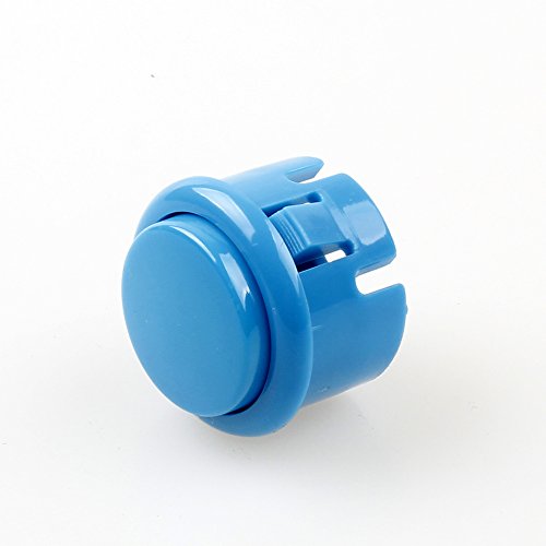 EG Starts OEM 12x 30mm Push Button Switch Copy Sanwa Obsf-30 Obsc-30 Obsn-30 Buttons DIY Arcade Fighting Game Kits & Super Street Fighter Games - Each Color 2 pcs