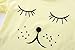 Mud Kingdom Cute Little Girl Outfits Summer Eyes Closed Puppy Size 7/8 White