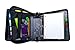 Case-It Mighty Zip Tab O-Ring Binder, Blue, 3 Inches