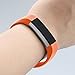 Vancle Fitbit Alta Bands, Newest Adjustable Replacement Bands for Fitbit Alta/Fitbit Alta Band/Fitbit Alta Bands (with Metal Clasp, No Tracker), Orange, Small