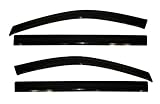 Auto Ventshade 94251 Original Ventvisor Side Window Deflector Dark Smoke, 4-Piece Set for 2008-2018 Grand Caravan, 2008-2016 Town & Country