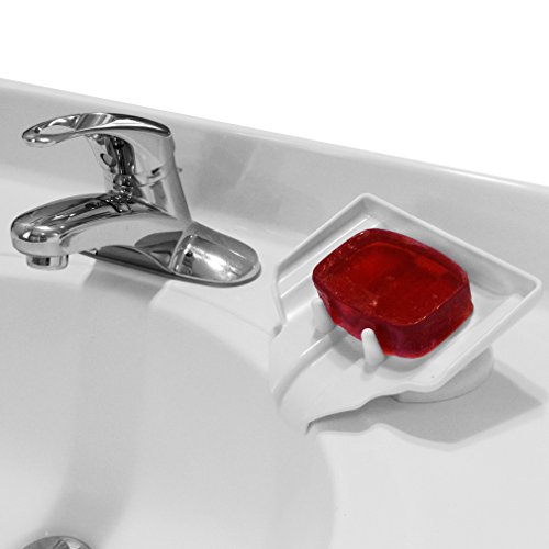 Evelots Modern Waterfall Soap Saver Dish Home & Kitchen, Bath, Bathroom Accessories