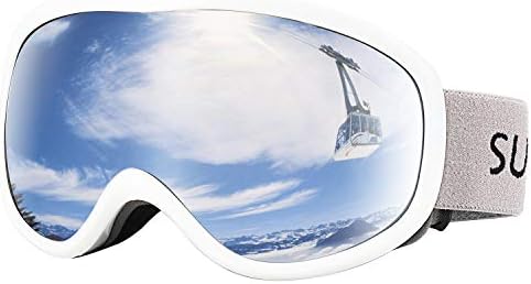 Amazon.com : Atomic Savor Photo Ski Snowboard Goggles White