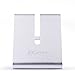 Esonstyle Cell Phone Stand Tablet Stand, [Updated Version] Aluminum Stand Holder Tablet Stand for 4-10 inch Mobile Phone and Tablet (Sliver)