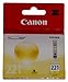 Canon CLI-221 Genuine Yellow Ink Tank, Compatible with MP980, MP560, MP620, MP640, MP990, MX860, MX870, iP4600, iP3600, and iP4700 Printers