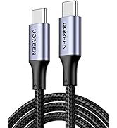 UGREEN USB C to USB C Cable 100W Fast Charge Type C Data Lead Compatible with MacBook Air iPad Pr...