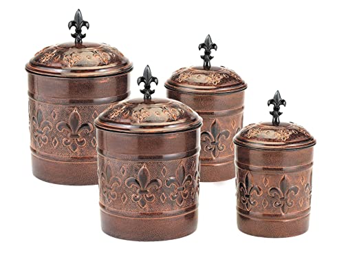 Conjunto de 4 recipientes Versailles com tampas Fresh Seal®