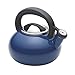Circulon 51392 Sunrise Whistling Tea Kettle / Stovetop Teakettle / Tea Pot - 1.5 Quart, Navy Blue