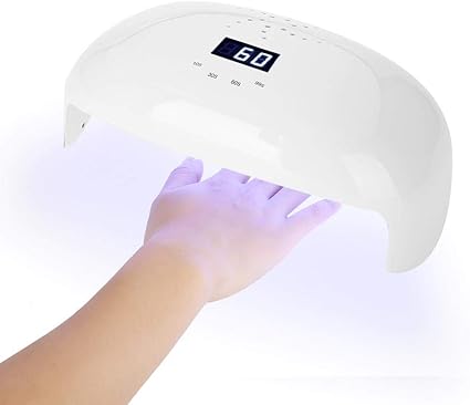 78 w lampara uv para secado de unas lampara uv led secador de unas profesional con 4 minutos 10 30 60 99s lcd pantalla de lampara uv para esmalte
