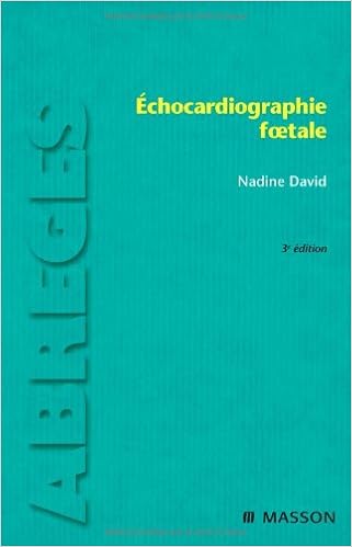 Amazon Fr Echocardiographie Foetale Pod David Nadine Livres