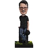 Royal Bobbles Vince Gilligan Executive Producer and Director of AMC's Breaking Bad Collectible Bobblehead Statue