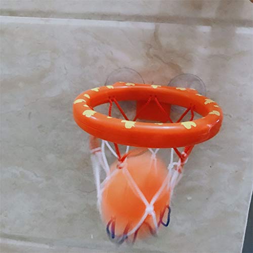 ☀ Dergo ☀Bath Basketball ，Kids Bath Basketball Hoop Ball Bathtub Shooting Shower Water Play Game Pool Toys - Thumbnail 2