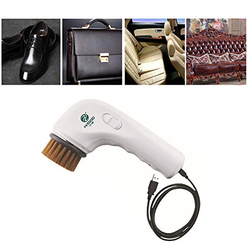 Jlong Handheld Mini Electric Shoe Polisher Electric Shoe Brush Car Interior Cleaning USB Interface