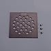 Shower Drain Cover -TRUSTMI Square 4-1/4-inch Screw-in Floor Drainer Grate, Oil Rubbed Bronze, Also Chrome and Brushed Nickel for Choose