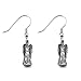 Doctor Who Weeping Angels Dangle Earrings