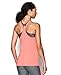 Under Armour Women's HeatGear Armour Racer Tank, London Orange/Metallic Silver, Medium