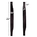 Vetelv Wig Grip Band Flexible Scarf Hair Headband Adjustable Comfort Head Hair Band, Dark Brown