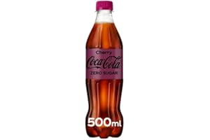 Coca-Cola Cherry Zero Sugar 500 ml bottles 24 loose