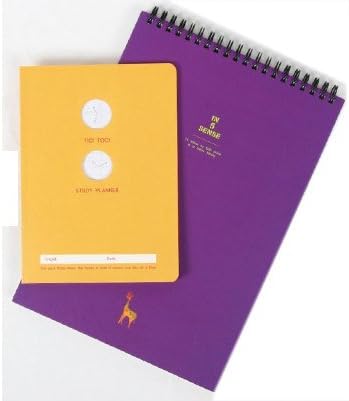 Tic Toc Study Planner - Gold
