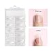 Vrenmol Poly Gel Nail Brush Dual-ended Slice Shape Tool with 100pcs Clear Dual Nail System Form Fake Nail Tips for UV Gel Nail Polish 10 Size