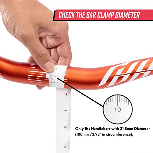 Funn Equalizer Bike Stem with 10mm Drop or Rise 35mm Bar Clamp Sports