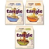 Tangle Pasta Variety Bundle, 15g Protein, 3 Flavors x 4 Bags, 12 Total