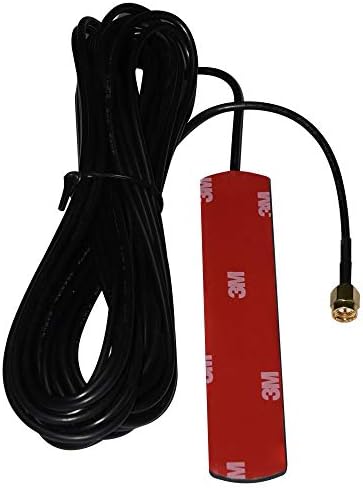 Cell Signal Booster Antenna 3.5dBi SMA-Male Indoor Directional Antenna 700MHz-2700MHz 2G/3G/4G with 32ft Cable for car, Truck, RV and Home