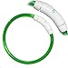 LED Dog Necklace Collar,USB Rechargeable Safety Waterproof Light up Adjustable Flashing Pet Neck Loop by fashion&cool