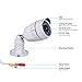 Tonton 8CH Full HD 1080P Security Camera System, Surveillance Video Recorder and (4) 2.0MP 1920TVL Waterproof Outdoor Indoor CCTV Bullet Camera with Face Detection and Perimeter Protection(NO HDD)