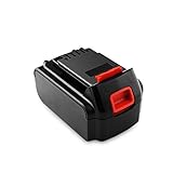 Odec 20V 3000mAh Black & Decker Power Tools Battery for LBXR20 LB20 LBX20 LB2X4020 LST220 LBXR2020-OPE, Black and Decker Li-ion Batteries