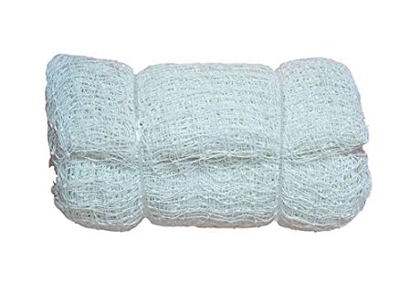 EASYSHOPPINGBAZAAR Anti Bird NET 5 X 9 Foot with Strong Nylon Strings White in Colour (Clips and Tying Ropes Include)