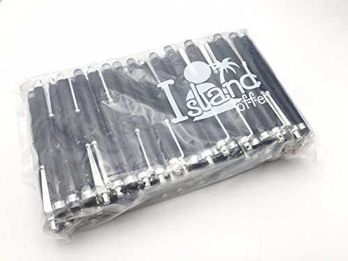 100pcs Smart Phone/ Smart Tablet Sharp Black Rubber Tip Stylus Styli(9.0)