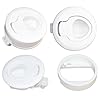 Round-White-Plastic-Flush-Slam-Latch-for-Boat-Rv-Caravan–Five-Oceans-BC-2864
