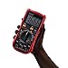 Multimeter, Exwell Digital Multimeter with Two Sets Multimeter Test Leads, 7.3x3.5x1.9 Inches Voltage Tester/Meter Black Protective Case Included