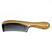 VAMIX Green Sandalwood Hair Comb - No Static Detangling Natural Aroma Handmade Wooden Fine Tooth Black Buffalo Horn Comb with Premium Gift Box