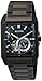 Bulova Men's 98A180 Analog Display Automatic Self Wind Black Watch