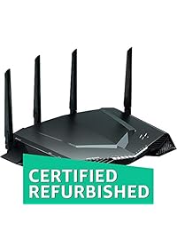 NETGEAR Nighthawk Pro Gaming XR500 WiFi Router con 4 puertos Ethernet y velocidades inalámbricas de hasta 2.6 Gbps, AC2600, optimizado para ping bajo (renovado)