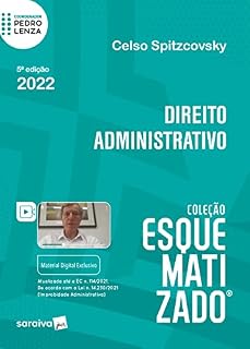 Livro Esquematizado - Direito Administrativo - 5ª edição 2022