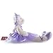 Wewill Super Cute Plush Ballerina Teddy Bear Stuffed Animal Creative Toy 15-Inch (Purple)