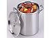 King Kooker KK32 32-Quart Aluminum Boiling Pot with Punched Basket