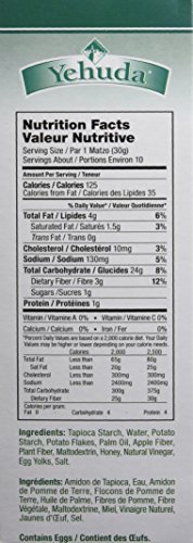 image for Yehuda Gluten Free High Fiber Matzo Style Squares, 10.5 Ounce