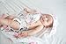 Muslin Hooded Bath Towel for Baby or Toddler with Terry Cloth Interior 33 inches