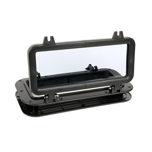Amarine-made-Boat-Yacht-Rectangle-Opening-Portlight-Porthole-16-X-8-Replacement-Window-Port-Hole-ABS-Black-Tempered-Glass Amarine-made-Boat-Yacht-Rectangle-Opening-Portlight-Porthole-16-X-8-Replacement-Window-Port-Hole-ABS-Black-Tempered-Glass