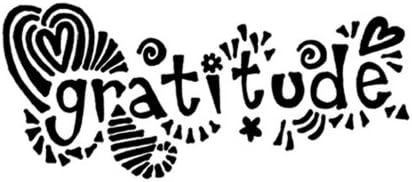 Karmabee Gratitude Note Cards, Blank Inside, Set of 10