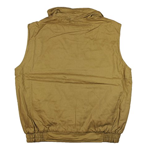 New Men's Tactical Fishing Hunting Multi Pocket Zipped Cotton Sports Vest (M, Khaki) - Thumbnail 2