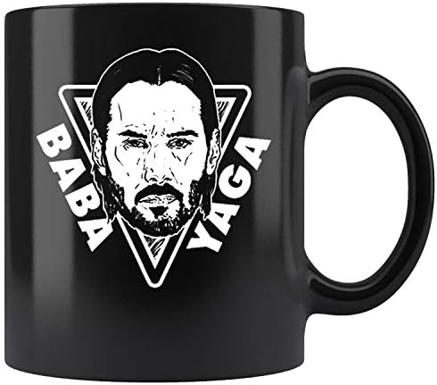 Babayaga Legend John Wick Action Movies Mug Gift Coffee Mug 11oz & 15oz Gift Tea Cups