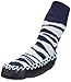 Mocc Ons (12-18 Months, Blue Zebra Stripe)