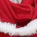 Patiky Christmas Cloak for Kids Santa Claus Velvet Hooded Cape Costume for Children