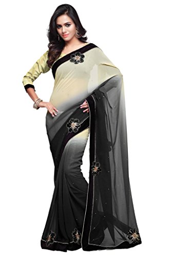 Mirchi Fashion Women's Patch Work Wedding Indian Saree Unstitched Blouse Piece